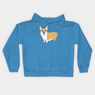 Cute corgi butt Kids Hoodie